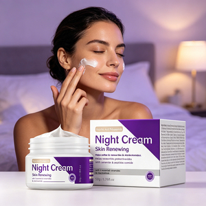 Crema de Noche Personalizada OEM con Niacinamida, Glutatión y Colágeno para Blanquear, Hidratar y Reparar la Piel Oscura - Product Image 1
