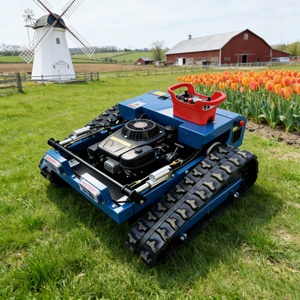 Tagliaerba Cingolato Telecomandato Completamente Automatico, Macchina Semovente per Taglio di Erbacce e Erba per Frutteti, Prati e Giardini - Product Image 5