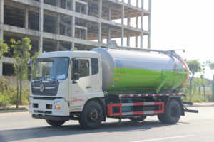 รถกวาดถนนสำหรับสุขาภิบาลรถขยะอัดขยะอเนกประสงค์ - Product Image 4