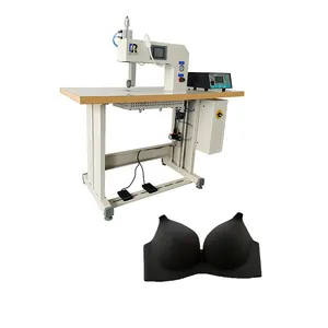 Máquina de costura ultrassônica sem costura, com operação contínua máquina de solda roupa íntima