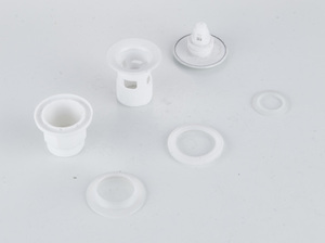 3-in-1 Kitchen Round <strong>Sink</strong> Drain Strainer Pop up Large Cover Plastic Drain <strong>with</strong> <strong>Overflow</strong> - Product Image 5