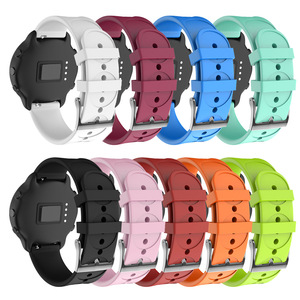 IVANHOE สายอะไหล่20มม. สำหรับ <span class=keywords><strong>SUUNTO</strong></span> 3,สายรัดข้อมือซิลิโคนน้ำหนักเบาสำหรับ Samsung Galaxy Watch 42มม. สำหรับ Garmin - Product Image 1