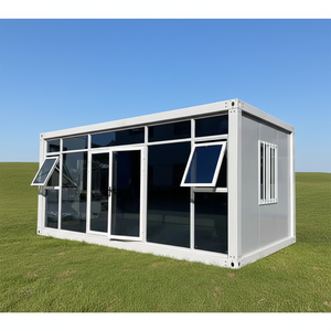 Casa Contenedor Modular Prefabricada Solar de 40 pies, Rectangular, para Hotel/Villa, con Panel Sándwich, Diseño Moderno y Transpirable - Product Image 1