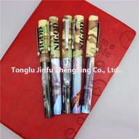 Ensemble de stylos marqueurs pour commerce extérieur coréen japonais, stylo à bille à transfert thermique, crochet en fer, rouleau de film de fleurs, impression, stylo patch
