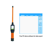 Lector de Etiquetas RFID Resistente para Animales, ISO11784/85 HDX/FDX-B con Software Gratuito