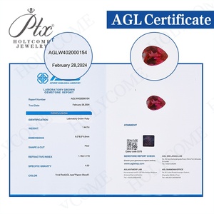 Lê Cắt Phòng Thí Nghiệm Tạo Ra Pigeon Máu <span class=keywords><strong>Ruby</strong></span> 0.3-5 Carats Đầy Đủ Hình Dạng Phạm Vi Lỏng Đá Đồ Trang Sức Thủ Công Top Grade Đá Quý - Product Image 6