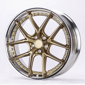 Ruedas Forjadas de Dos Piezas RCSR en Color Personalizado, Aleación 6061-T6, <span class=keywords><strong>PCD</strong></span> 5x130 para <span class=keywords><strong>Porsche</strong></span> <span class=keywords><strong>Macan</strong></span> - Product Image 6