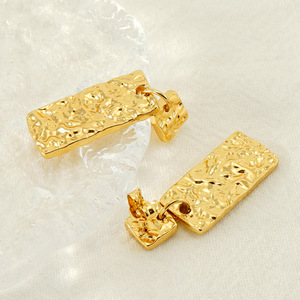 ZOGXIN Gold Plated Geometric Drop Earrings For Women Party Fashion Jewelry - Product Image 2