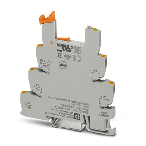 2900443-PLC-BPT- 5DC/21 Phoenix Contact <span class=keywords><strong>Relay</strong></span> Base 6.2mm PLC Basic Terminal Block Avec Push-in Connection - Product Image 1