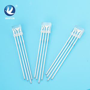 Pacchetto 255 con foro a quattro Pin lampada a diodi LED immersa a colori RGB Vanfun - Product Image 3