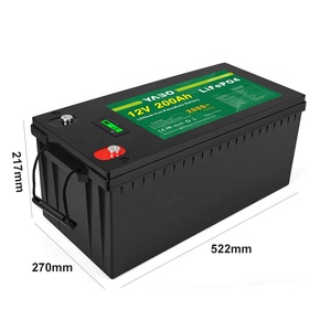 YABO Custom Deep Cycle <b>12V</b> 24V 36V 48V Solar Storage UPS Lithium Ion <b>Battery</b> Cheap 200Ah - Product Image 3