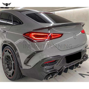 Kit carrosserie en fibre de carbone sèche 3K de haute qualité pour <span class=keywords><strong>Mercedes</strong></span> <span class=keywords><strong>AMG</strong></span> <span class=keywords><strong>GLE</strong></span> <span class=keywords><strong>63</strong></span> S Coupé 2020-2023, mise à niveau vers les kits de lifting BS GLE900 ROCK-ET - Product Image 6