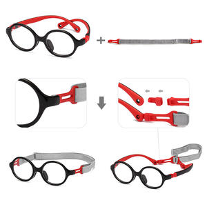 إطار نظارات للأطفال الأولاد والبنات, إطار نظارات للأطفال مصنوع من مادة السيلكا عالية الجودة متوفر للبيع بالجملة - Product Image 5