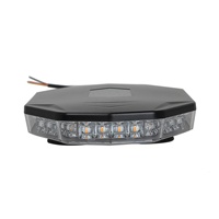 Flash de emergencia de seguridad LED Mini Barra de luces Soportes de techo de automóvil Ambulancia magnética Barra de luz de advertencia estroboscópica