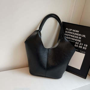 Sac à bandoulière grande capacité pour femme, vente chaude, personnalisable, classique, simple et tendance, vente en gros - Product Image 5