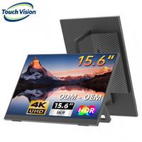Monitor portátil tipo C de 14, 15.6 y 17.3 pulgadas, IPS 1080p 4K UHD, 600 nits, antirreflejos, con altavoz incorporado, extensor de pantalla de viaje para portátil.