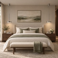 Vente en gros de luminaires suspendus en pierre d'albâtre ronde minimaliste, style scandinave, en albâtre naturel, pour chambre à coucher, salle à manger