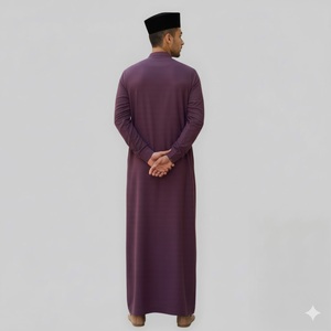 Fournisseur Malaisien de Jubah pour Femmes, Plissé, Sans Repassage, Casual, Tricot Automnal, Moden, Tailles S-5XL, Raya 2025, Qualité Constante, Stock Disponible - Product Image 3