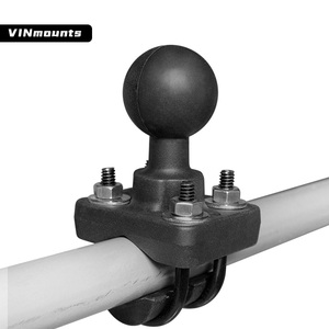 VIN Mounts Double U-bolt with 1.5'' C Size Ball Adapter for Mounting <b>Tablet</b> Holder for Truck/Rail/Agriculture+More VIN-C-006 - Product Image 2