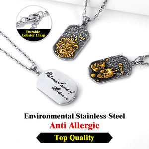 Collier pendentif Sagittaire 12 <span class=keywords><strong>Horoscope</strong></span> de haute qualité Style tendance en acier inoxydable fin <span class=keywords><strong>pour</strong></span> fiançailles et mariage - Product Image 4