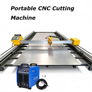 Industrial Gantry <b>CNC</b> Plasma Flame Cutting Machine Arc Voltage Height Control for Steel Plate Cutting - Product Image 1