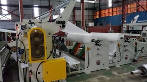 Rollo de papel para toallas de cocina y inodoro perforado y en relieve completamente automático de 2100mm Línea de producción de máquina Pantalla táctil HMI - Product Image 4