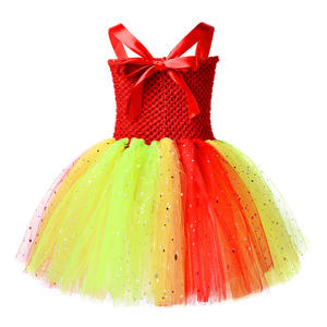 Costume de Clown de Cirque pour Fille, Fait Main, Robe Tutu, Tenue de Carnaval Amusante pour Enfants, Jeu de Rôle - Product Image 4