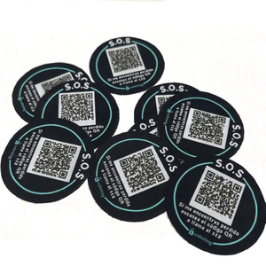 Etiqueta de Control de Acceso Mini GSC para Lavandería, 13.56MHz, Tejida, Código QR Variable, Lavable, NFC, Impresión de Logotipo Personalizada, Ideal para Regalo - Product Image 5