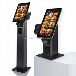 Wuxin Totem borne ตู้ชำระเงินภายในอาคารที่มีฟังก์ชันเครื่องอ่านบาร์โค้ด NFC RFID SDK สำหรับร้านกาแฟ/เค้ก/เบเกอรี่ - Product Image 3