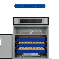 Incubateur d'œufs automatique 1232 œufs, double alimentation, pour usage agricole et commercial en couvoirs