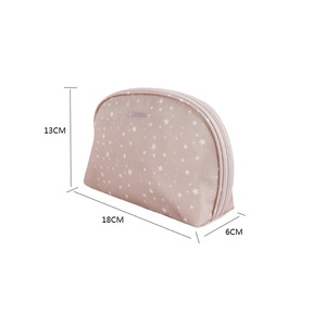 Grand sac fourre-tout organisateur de maquillage en nylon portable pour femmes personnalisé imprimé à la mode coton polyester sac cosmétique nouveau Design - Product Image 5