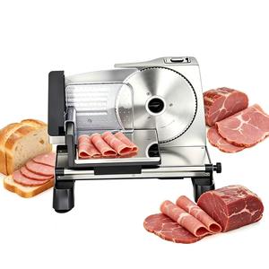Affettatrice Elettrica <span class=keywords><strong>per</strong></span> Carne 1-18mm Spessore Regolabile, Macchina Taglia Pane Prosciutto Alimenti 200W, Nuova Affettatrice <span class=keywords><strong>per</strong></span> Patate, Manzo, Agnello - Product Image 1