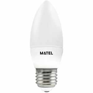 Bombilla LED tipo vela E27 5W 3 intensidades, ideal para iluminación decorativa y ambientes acogedores. - Product Image 1