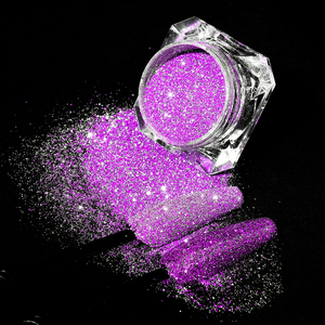 Diamant réfléchissant poussière paillettes brillant sucre ongles poudre Pigment fournitures pour Nail Art Gel vernis artisanat fête - Product Image 4