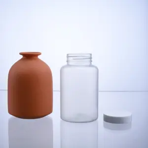 250 मिलीलीटर स्वास्थ्य उत्पाद प्लास्टिक की बोतल कैप्सूल बोतल खाद्य ग्रेड कैंडी बोतल