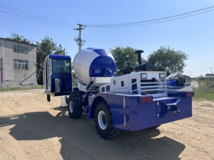 Self Loading Concrete <strong>Mixer</strong> <strong>Truck</strong> for Road Construction <strong>Heavy</strong> Duty Mixing Equipment for Pavement Projects - Product Image 1