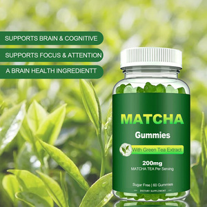 Gomitas de Matcha de Marca Privada Personalizadas, Suplemento Dietético Sin Azúcar con Extracto de Té Verde, 200 mg de Matcha por Porción - Product Image 2