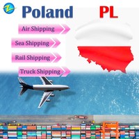 Transport ferroviaire de fret spécial surdimensionné DDP, transitaire de Shenzhen, Shanghai, Tianjin vers la Pologne, Zielona Góra