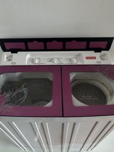 Nueva <span class=keywords><strong>Lavadora</strong></span>-Secadora Semiautomática de Panel Chino-Inglés de 15 kg, <span class=keywords><strong>Lavadora</strong></span> Eléctrica de Doble Tina Todo en Uno para Uso Doméstico y Hotelero - Product Image 2