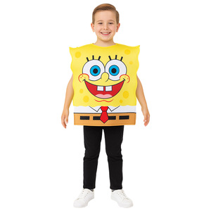 Disfraz de Bob Esponja, Traje de Fiesta Infantil, Disfraz de Halloween, Talla S para Niños - Product Image 2