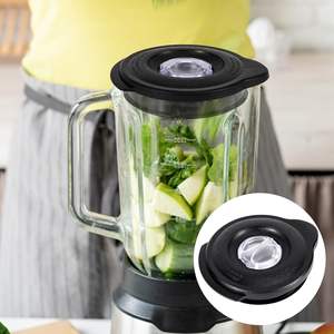 Tapa cuadrada de <span class=keywords><strong>licuadora</strong></span> y tapa central, tarro de <span class=keywords><strong>licuadora</strong></span> <span class=keywords><strong>Oster</strong></span> adecuado apto <span class=keywords><strong>para</strong></span> reemplazos de tapa de tarro cuadrado de <span class=keywords><strong>licuadora</strong></span> 4655 Os-ter - Product Image 5