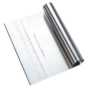 Cuisine En Acier Inoxydable Ustensiles De Cuisine Lave-Vaisselle Pâtisserie Grattoir Banc Grattoir Commercial Manuel <span class=keywords><strong>Pain</strong></span> Pâte Cutter Diviseur - Product Image 2