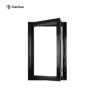 Fenêtre à battant en aluminium avec <span class=keywords><strong>enrouleur</strong></span> de chaîne en aluminium et <span class=keywords><strong>moustiquaire</strong></span> amovible - Product Image 3