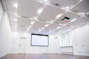 Pannello fonoassorbente per soffitto acustico 60*60 <span class=keywords><strong>pannelli</strong></span> acustici a prova di fuoco - Product Image 3
