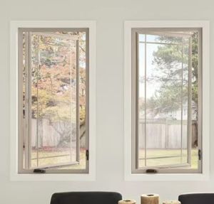 Fenêtre à battant horizontale en alliage d'aluminium sur mesure, résistante aux intempéries, avec verre trempé et moustiquaire en acier inoxydable - Product Image 3