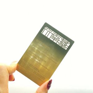 Cartes de visite professionnelles en métal vierges de qualité supérieure, en gros, pour cadres - Product Image 3