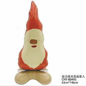 <span class=keywords><strong>Ballon</strong></span> aluminium de Noël mat Père Noël bonhomme de neige wapiti scène déco - Product Image 5