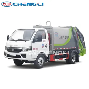 Camión Compactador de Basura con Cargador Trasero, 18t, Capacidad de Carga 6.8t, 190HP, Motor Cummins, para Recolección de Residuos Urbanos - Product Image 1