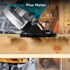 Factory Wholesale OEM ODM Wood Cutting Battery Powered Handheld Circular <b>Saw</b> Machine 18V Brushless Cordless Motor - Product Image 6