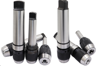 Bor Taper Shank Morse lurus Chuck MT2 MT3 MT4 MT5 C20 C25 C32 APU13/APU16, bor tanpa kunci terintegrasi